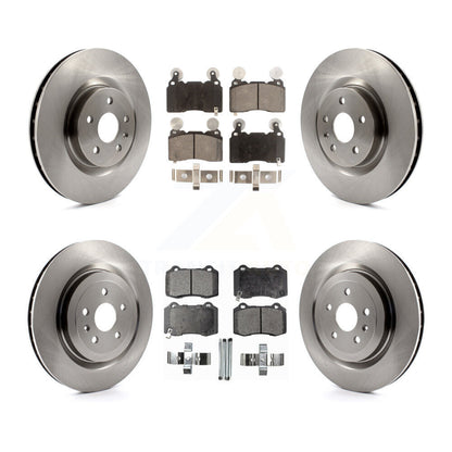 [Avant + Arrière] Kit de Disque et plaquette (semi-métallique) de frein pour 2010-2015 Chevrolet Camaro SS K8F-100821