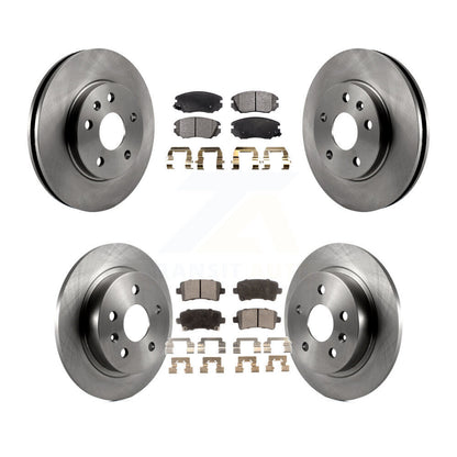 [Avant + Arrière] Kit de Disque et plaquette (semi-métallique) de frein pour Chevrolet Malibu Limited K8F-100828