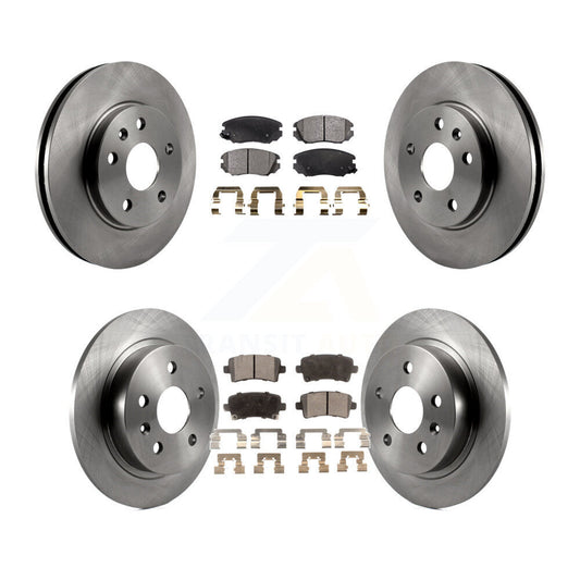 [Avant + Arrière] Kit de Disque et plaquette (semi-métallique) de frein pour Chevrolet Malibu Limited K8F-100828