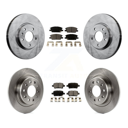 [Avant + Arrière] Kit de Disque et plaquette (semi-métallique) de frein pour Chevrolet Equinox Malibu GMC Terrain Buick LaCrosse K8F-100832