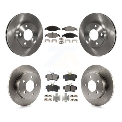 [Avant + Arrière] Kit de Disque et plaquette (semi-métallique) de frein pour Ford Mustang K8F-100840