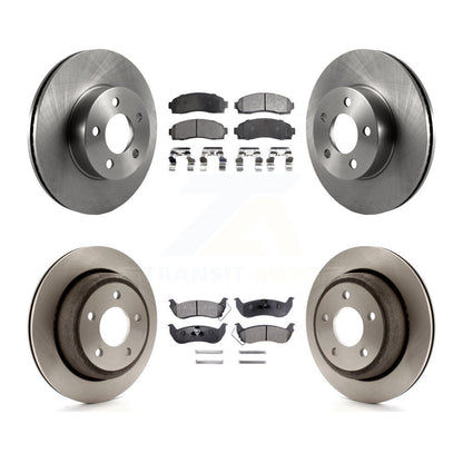 [Avant + Arrière] Kit de Disque et plaquette (semi-métallique) de frein pour Ford Ranger Mazda B4000 K8F-100857