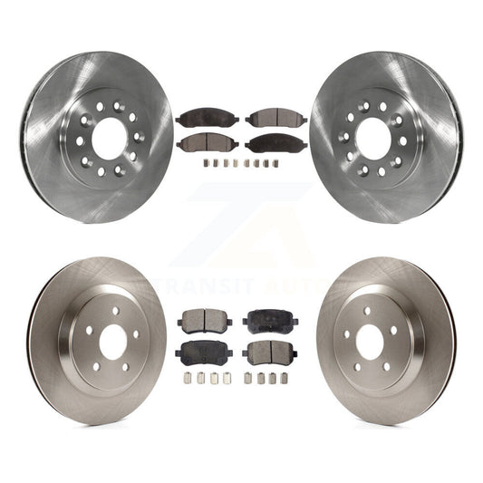 [Avant + Arrière] Kit de Disque et plaquette (semi-métallique) de frein pour 2004-2007 Ford Freestar Mercury Monterey K8F-100865