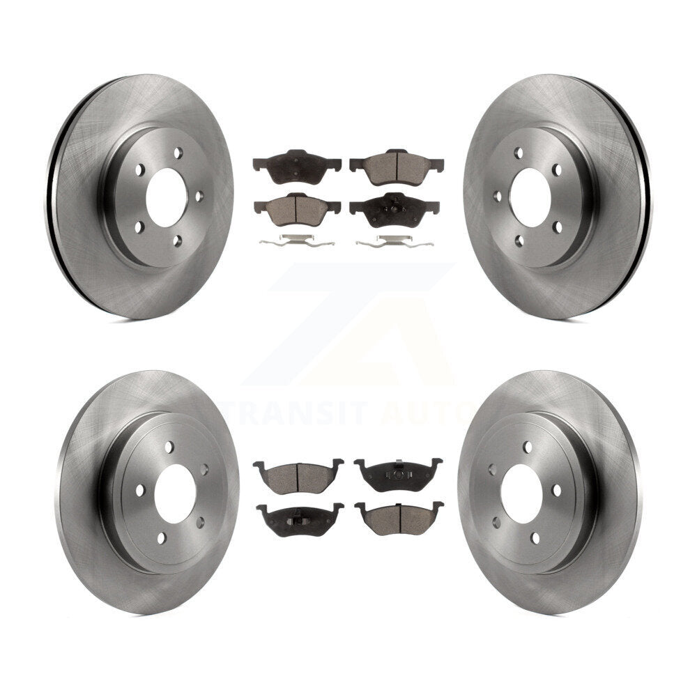 [Avant + Arrière] Kit de Disque et plaquette (semi-métallique) de frein pour Ford Escape Mercury Mariner K8F-100867