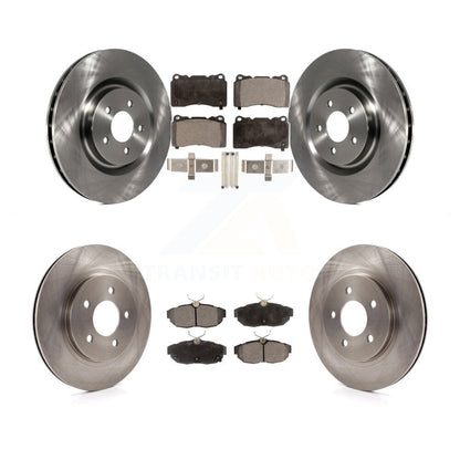 [Avant + Arrière] Kit de Disque et plaquette (semi-métallique) de frein pour Ford Mustang K8F-100887