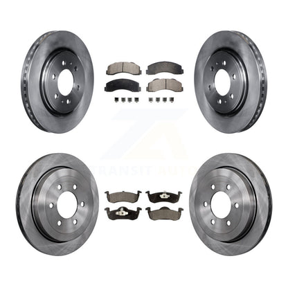 [Avant + Arrière] Kit de Disque et plaquette (semi-métallique) de frein pour 2010-2017 Ford Expedition Lincoln Navigator K8F-100890