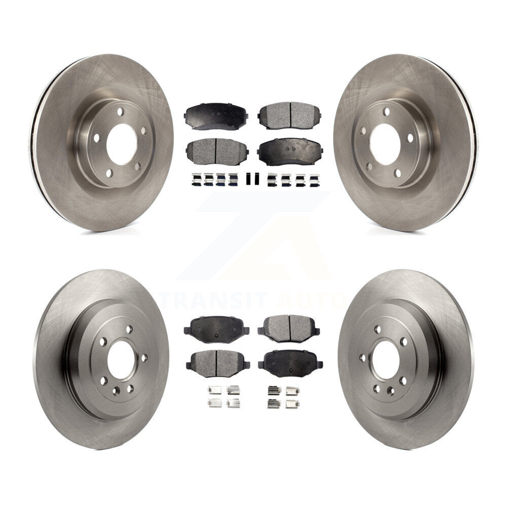 [Avant + Arrière] Kit de Disque et plaquette (semi-métallique) de frein pour Ford Edge Lincoln MKX K8F-100893