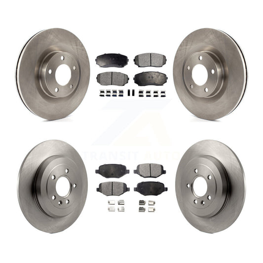 [Avant + Arrière] Kit de Disque et plaquette (semi-métallique) de frein pour Ford Edge Lincoln MKX K8F-100893