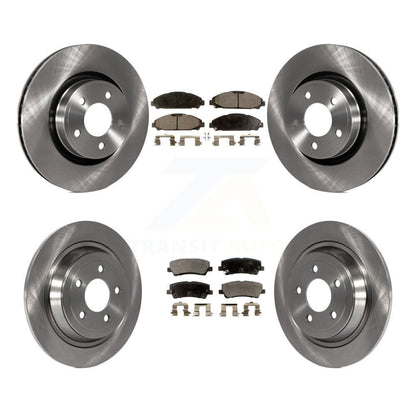 [Avant + Arrière] Kit de Disque et plaquette (semi-métallique) de frein pour Ford Mustang K8F-100918