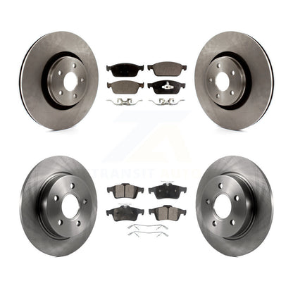 [Avant + Arrière] Kit de Disque et plaquette (semi-métallique) de frein pour Ford Focus ST K8F-100919