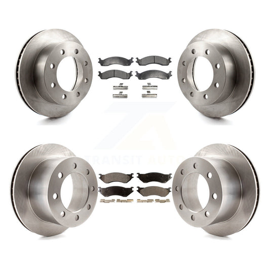 [Avant + Arrière] Kit de Disque et plaquette (semi-métallique) de frein pour 2001-2002 Dodge Ram 2500 3500 K8F-100932