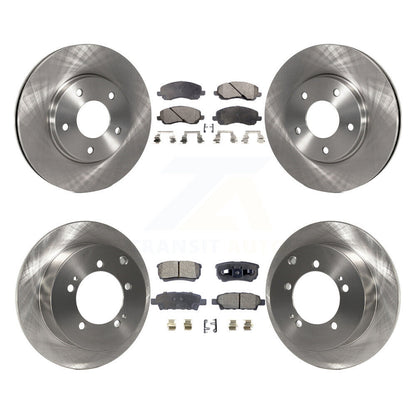 [Avant + Arrière] Kit de Disque et plaquette (semi-métallique) de frein pour Mitsubishi Lancer K8F-100933