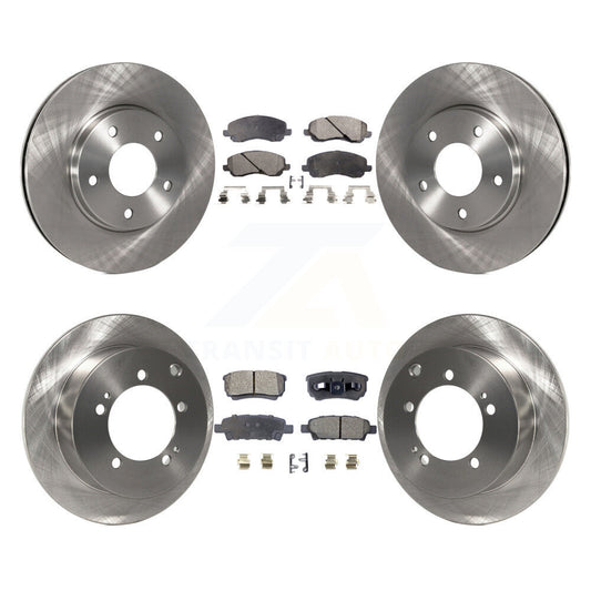 [Avant + Arrière] Kit de Disque et plaquette (semi-métallique) de frein pour Mitsubishi Lancer K8F-100933