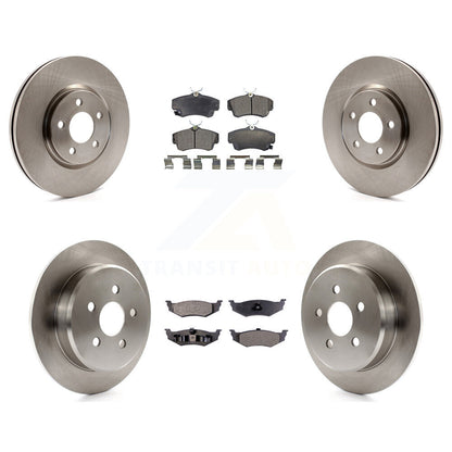 [Avant + Arrière] Kit de Disque et plaquette (semi-métallique) de frein pour 2007 Chrysler PT Cruiser Turbocharged K8F-100949