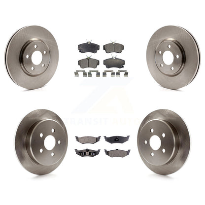 [Avant + Arrière] Kit de Disque et plaquette (semi-métallique) de frein pour Chrysler PT Cruiser Dodge Neon K8F-100950