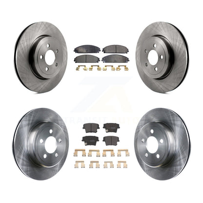 [Avant + Arrière] Kit de Disque et plaquette (semi-métallique) de frein pour Dodge Charger Chrysler 300 Challenger Magnum K8F-100957