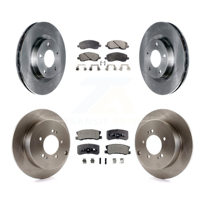 [Avant + Arrière] Kit de Disque et plaquette (semi-métallique) de frein pour Mitsubishi Outlander K8F-100969