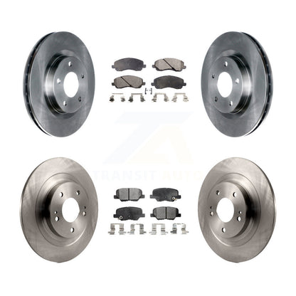 [Avant + Arrière] Kit de Disque et plaquette (semi-métallique) de frein pour Mitsubishi Outlander Sport RVR K8F-100970