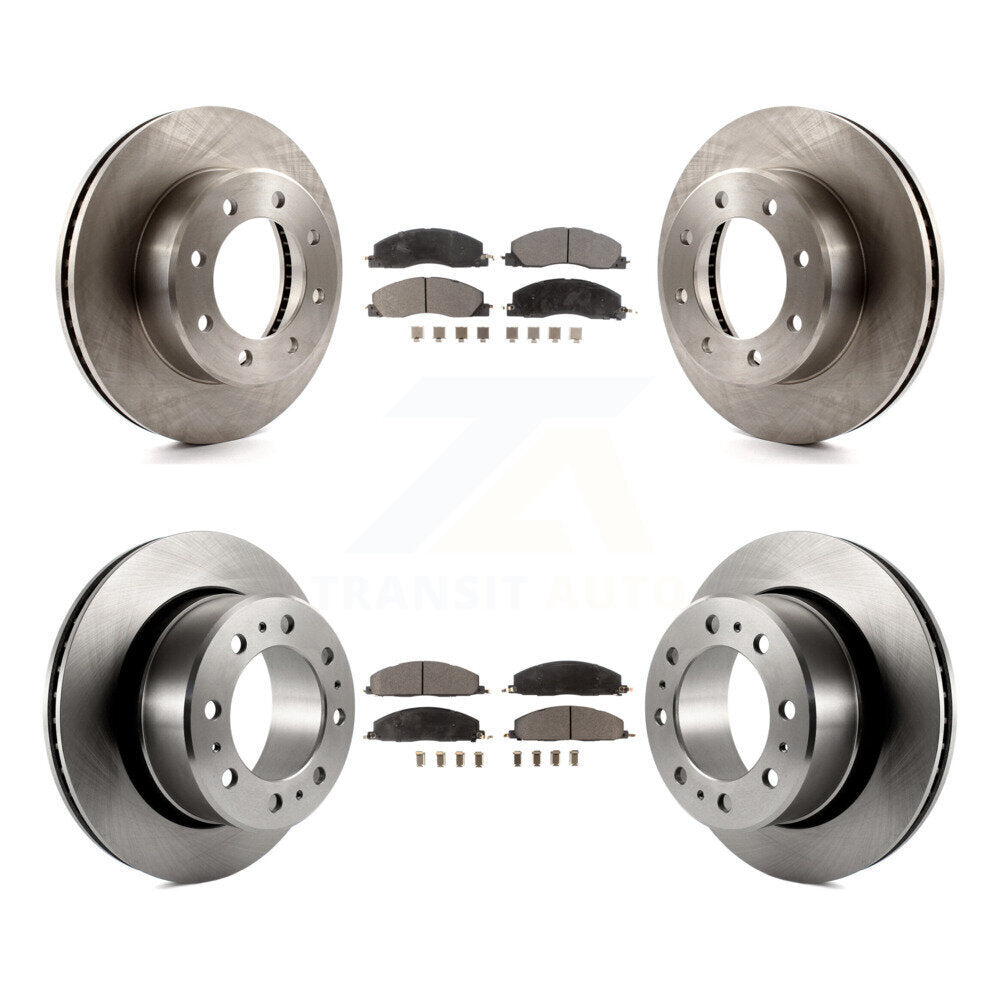 [Avant + Arrière] Kit de Disque et plaquette (semi-métallique) de frein pour Ram 2500 3500 1500 Dodge K8F-100976