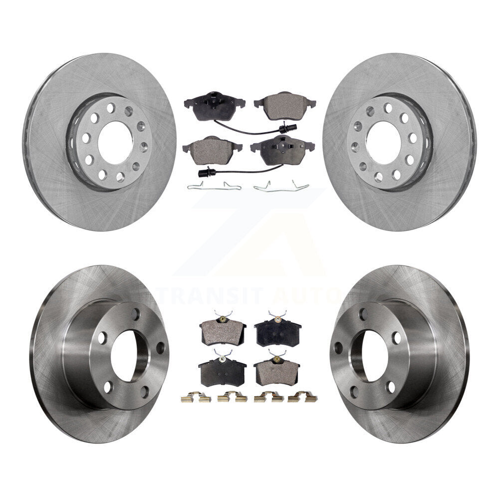 [Avant + Arrière] Kit de Disque et plaquette (semi-métallique) de frein pour Volkswagen Passat K8F-101026
