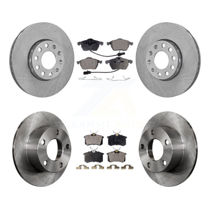 [Avant + Arrière] Kit de Disque et plaquette (semi-métallique) de frein pour Volkswagen Passat K8F-101026