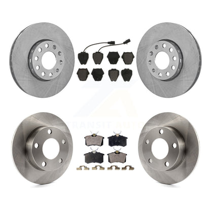 [Avant + Arrière] Kit de Disque et plaquette (semi-métallique) de frein pour 2002 Volkswagen Passat AWD avec 2.8L avec Dual Piston Caliper K8F-101035