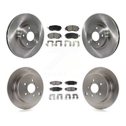 [Avant + Arrière] Kit de Disque et plaquette (semi-métallique) de frein pour Subaru Impreza K8F-101038