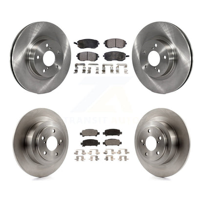 [Avant + Arrière] Kit de Disque et plaquette (semi-métallique) de frein pour Subaru Legacy K8F-101043