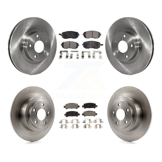 [Avant + Arrière] Kit de Disque et plaquette (semi-métallique) de frein pour Subaru Legacy K8F-101043