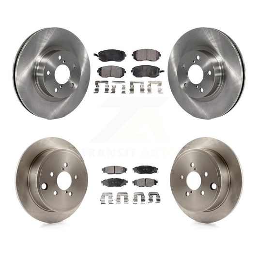 [Avant + Arrière] Kit de Disque et plaquette (semi-métallique) de frein pour Subaru Impreza K8F-101045