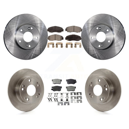 [Avant + Arrière] Kit de Disque et plaquette (semi-métallique) de frein pour Honda Accord K8F-101056