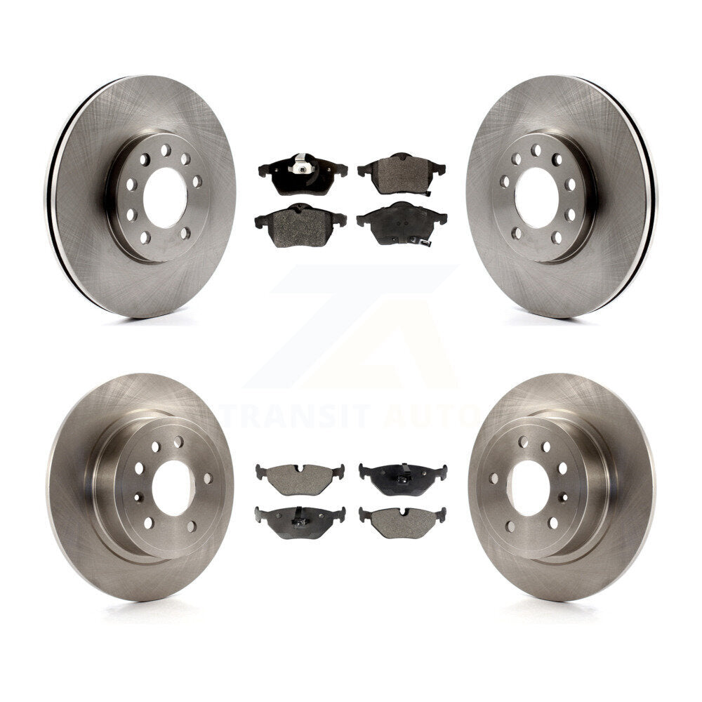 [Avant + Arrière] Kit de Disque et plaquette (semi-métallique) de frein pour Saab 9-5 K8F-101058