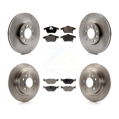 [Avant + Arrière] Kit de Disque et plaquette (semi-métallique) de frein pour Saab 9-5 K8F-101058