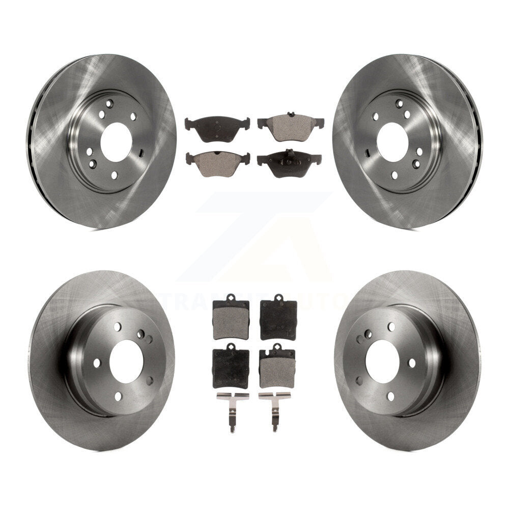 [Avant + Arrière] Kit de Disque et plaquette (semi-métallique) de frein pour Mercedes-Benz E320 CLK320 E430 CLK430 K8F-101059