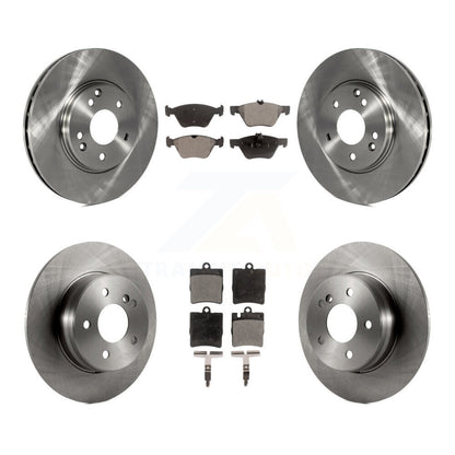 [Avant + Arrière] Kit de Disque et plaquette (semi-métallique) de frein pour Mercedes-Benz E320 CLK320 E430 CLK430 K8F-101059
