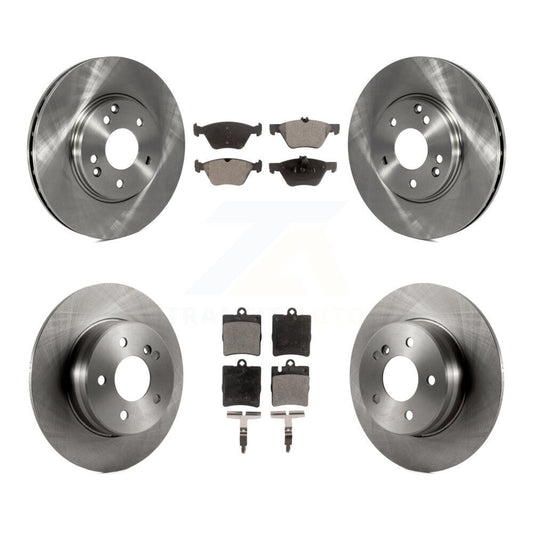 [Avant + Arrière] Kit de Disque et plaquette (semi-métallique) de frein pour Mercedes-Benz E320 CLK320 E430 CLK430 K8F-101059