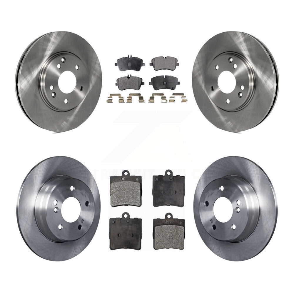 [Avant + Arrière] Kit de Disque et plaquette (semi-métallique) de frein pour Mercedes-Benz SLK280 SLK300 K8F-101062