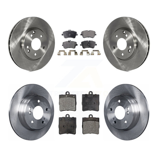 [Avant + Arrière] Kit de Disque et plaquette (semi-métallique) de frein pour Mercedes-Benz SLK280 SLK300 K8F-101062