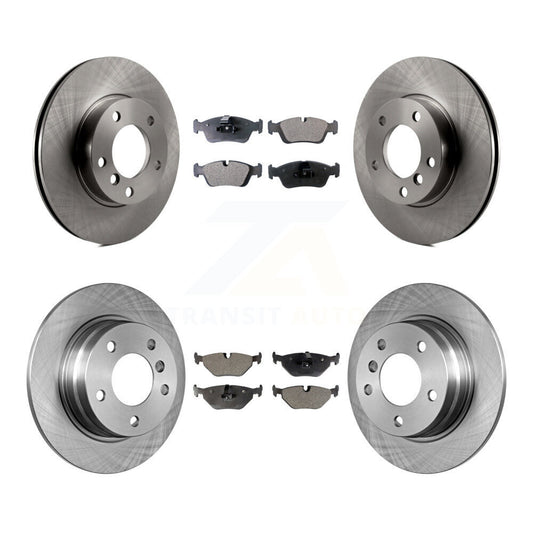 [Avant + Arrière] Kit de Disque et plaquette (semi-métallique) de frein pour BMW 328i 318i 323is 328is 318is K8F-101064
