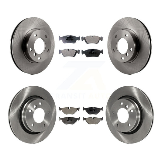 [Avant + Arrière] Kit de Disque et plaquette (semi-métallique) de frein pour 1998 BMW 328i 328is avec 294mm Diameter Rotor K8F-101065