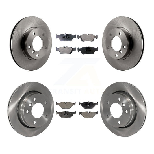 [Avant + Arrière] Kit de Disque et plaquette (semi-métallique) de frein pour BMW 323i 323Ci 328i K8F-101066