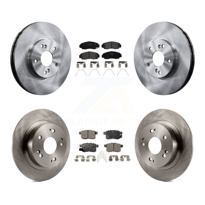 [Avant + Arrière] Kit de Disque et plaquette (semi-métallique) de frein pour Honda Accord Acura TSX K8F-101071