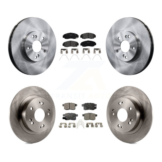 [Avant + Arrière] Kit de Disque et plaquette (semi-métallique) de frein pour Honda Accord Acura TSX K8F-101071