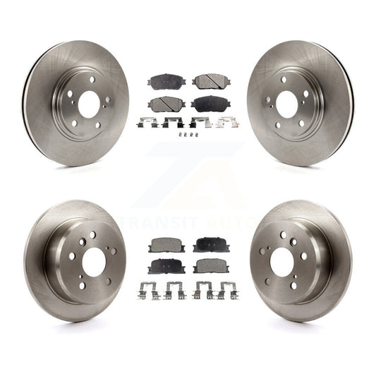 [Avant + Arrière] Kit de Disque et plaquette (semi-métallique) de frein pour 2004-2006 Lexus ES330 K8F-101085