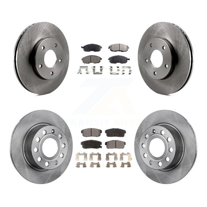 [Avant + Arrière] Kit de Disque et plaquette (semi-métallique) de frein pour Nissan Maxima Infiniti I30 INFINITI From 10/00 K8F-101087
