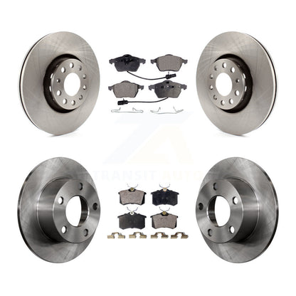 [Avant + Arrière] Kit de Disque et plaquette (semi-métallique) de frein pour Audi A6 avec 312mm Diameter Rotor K8F-101090