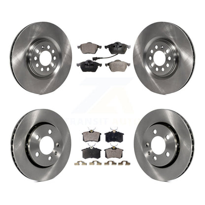 [Avant + Arrière] Kit de Disque et plaquette (semi-métallique) de frein pour Volkswagen Golf Audi TT Quattro K8F-101095