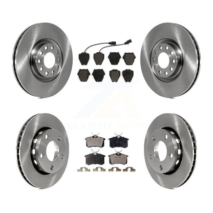[Avant + Arrière] Kit de Disque et plaquette (semi-métallique) de frein pour 2000-2001 Audi S4 K8F-101109