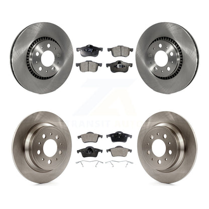[Avant + Arrière] Kit de Disque et plaquette (semi-métallique) de frein pour Volvo S60 V70 XC70 S80 K8F-101111
