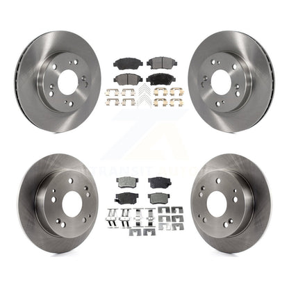 [Avant + Arrière] Kit de Disque et plaquette (semi-métallique) de frein pour Honda Civic Acura RSX K8F-101116
